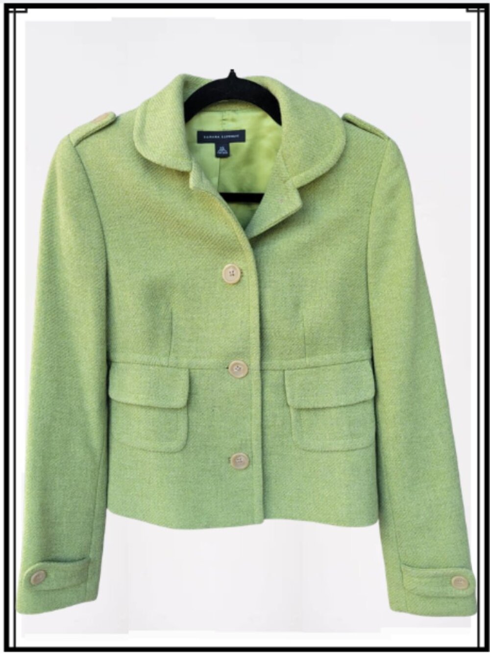Banana Republic Boyfriend  Wool Peacoat